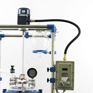 Customized Size Jacketed Glass Reactor Vessel 150L-200L