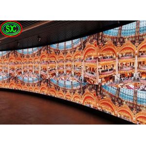 Easy To Install LED Background Screen Rental, LED Stage Curtain Screen P3.91
