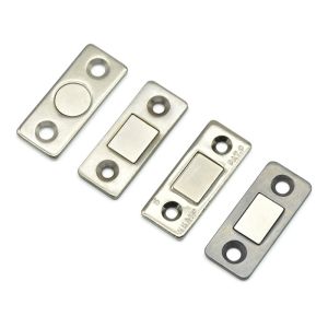Home Office And Shop Magnetic Door Catch Latch Silver
