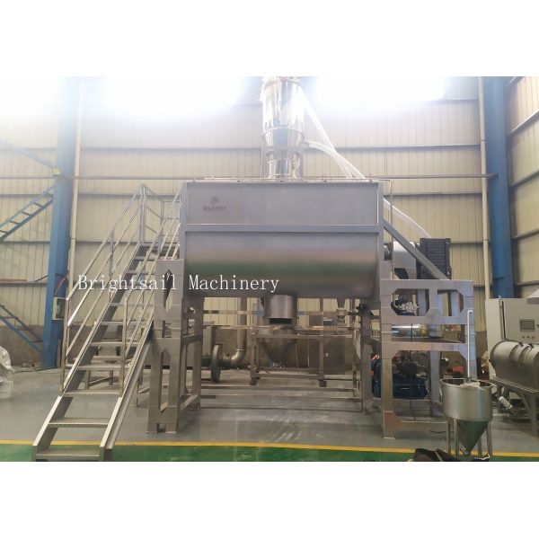 Quality 300L Foodstuff Industry Horizontal Ribbon Blender For Granules And Powder Mixing wholesale