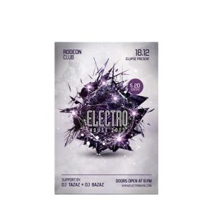 Gloss Lamination C2S Paper Creative Advertisement Poster