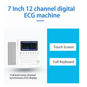 Cheap Six Channel ECG Machine with Single / Multiple Leads &amp; Internal / External Data Storage for sale