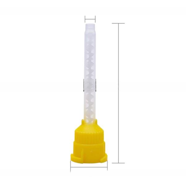 HP Yellow 1:1 Dental Disposable Impression Materials Mixing Tips Dynamic Mixing Tips