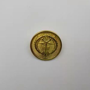 China Golden Flying Power Aviation Cap Custom Metal Badge on sale