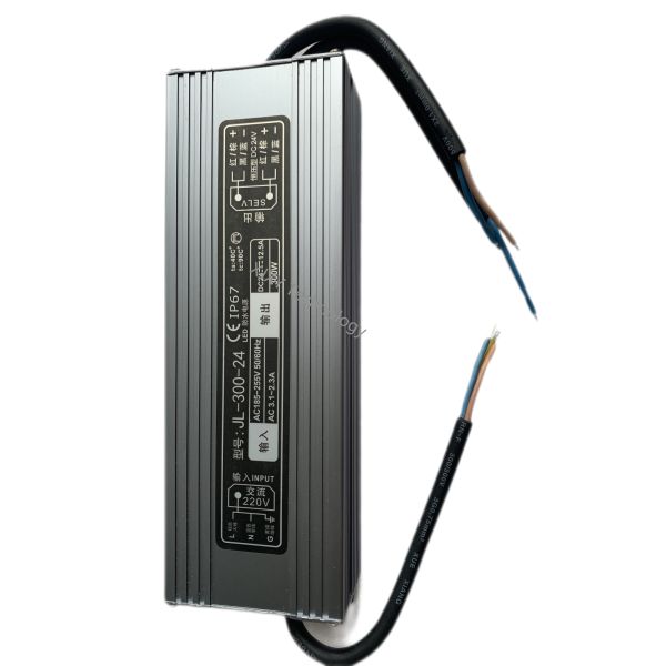 Quality 12V / 24V LED Driver 230x70x45mm Lighting Power Supply Waterproof IP67 Rated wholesale