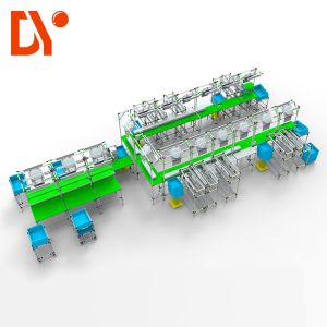 Customized Assembly Line Table DY160 With Aluminum Alloy Frame