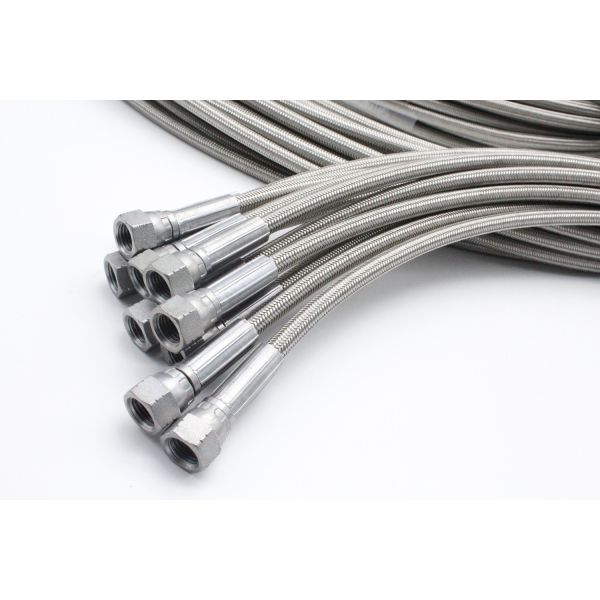 Custom Made Hose Connector JIC-04 Hydraulic Hose Fitting Zinc nickel Plated