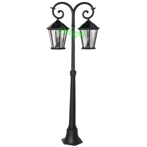 China durable  heads outdoor garden light solar pole light Led Solar Outdoor Lighting (DL-SG012) on sale