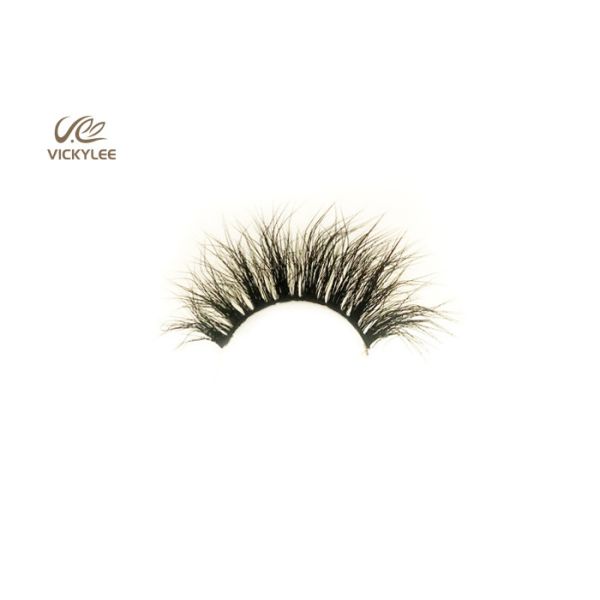 Plastic Cotton Stalk Fluffy 22mm Dramatic False Eyelashes