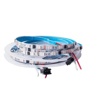 800LM/M Luminous Flux RGB Flexible LED Strip Light with 10W/M Power Consumption