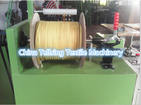Good quality Tellsing coiling machine in sales for ribbon,webbing,tape,strip