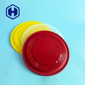 2000ml IML Plastic Containers White Black Yellow Recyclable Microwavable Take