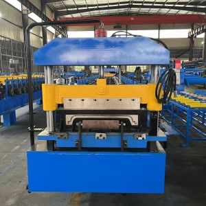 Hydraulic Pre Cutting Standing Seam Roll Forming Machine With Post Cutting