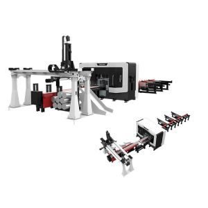 Cheap Automatic Marking And Palletizing Sawing Line 200-2000m/Min With Balancing Systems for sale