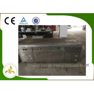 Eletromagnetic Teppanyaki Grill Table Multi Functional Rectangle Soup Stove