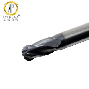 Tungsten Carbide CNC Milling Tools R5 For Stainless Steel Machining