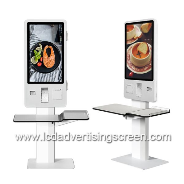 Quality 32" Interactive Capacitive Touch Self Service Kiosk For Restaurant wholesale