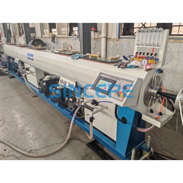 Full Automatic Plastic Pe Hdpe Pipe Extruder Manufacturing Extrusion Making