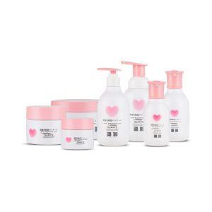 110mm Height Empty Plastic Cosmetic Bottles ABS Airless Cream Jar