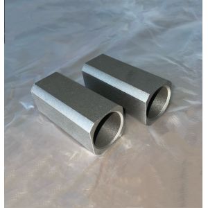 Precision CNC Machining Seamless Rectangular Tubes / Round Hole Steel Tubes