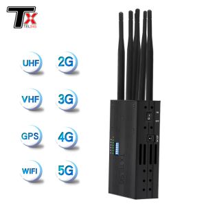Portable 5.8G Wifi Signal Jammer , Handheld Offices GPS Signal Blocker