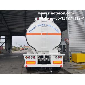 30CBM Petroleum Semi Tanker Trailer 3 Axles 5 Compartment