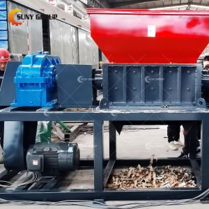 Customizable Blades Auto Car Body Mobile Cardboard Scrap Metal Shredder For