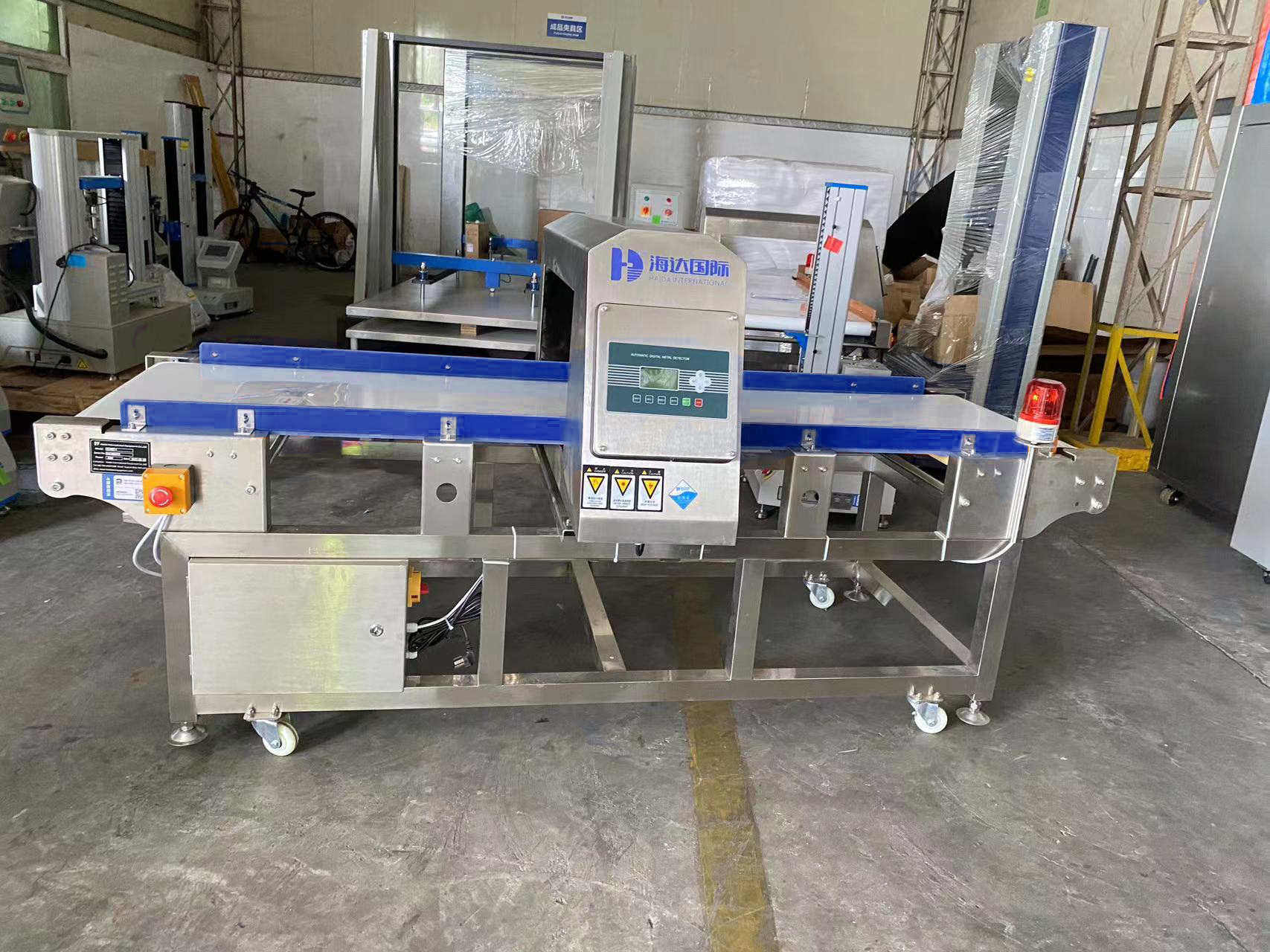 HD-W801-1 Metal Detector for Packaging 500mm Width 100mm Height