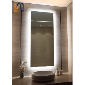 Decoration Illuminated Dressing Room Mirrors Wall Mounted Customized