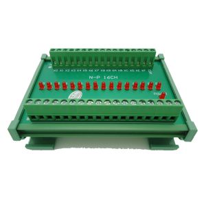 PLC Signal Conversion Module Level Polarity Converter NPN to PNP 16 Ways