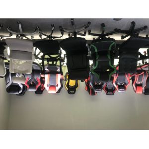 Modern Design Adjustable Lumbar Support Ergonomic Computer Racing Chair with