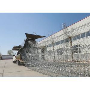 hot dipped galvanized steel Razor mobile security barrier mobile security
