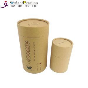 100% Recycled Custom Printed Paper Tubes Customized Thickness Bottle Application