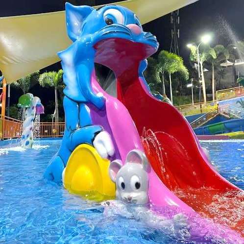 Easy Installation Water Play Fountain and Interactive Pool for All Ages Water