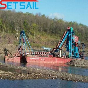 High Capacity Bucket Chain Diamond Dredger with Centrifuge and Customization