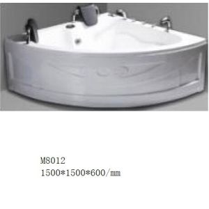China Custom Size Corner Jacuzzi Bathtubs , Acrylic Freestanding Corner Tub Easy Install on sale