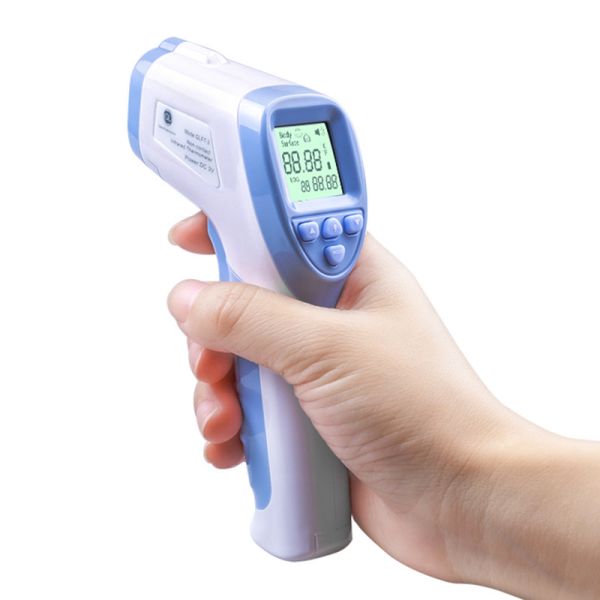 IR Non Contact Clinical Forehead Thermometer Multiple Function 3 Colors