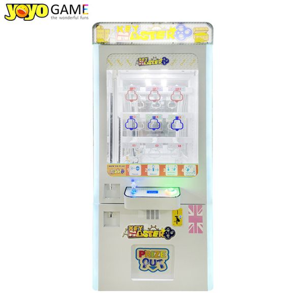 Mini Key Master Prize Vending Machine Newest Design Push Win Gift Game Machine 9