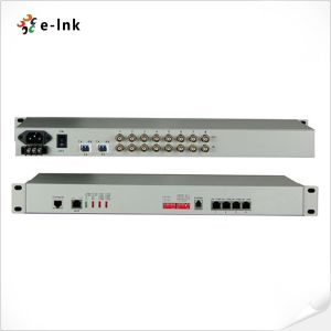 China PDH Fiber Multiplexer 8E1 4FE 1+1 Protection 120km VLAN on sale