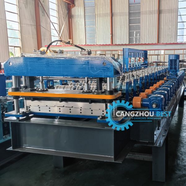 Quality Gear Box Transmission Ibr Profile Roll Forming Machine 3 Phase wholesale