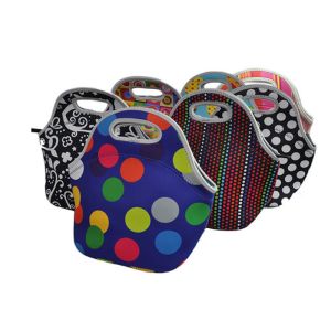Factory price 2-5mm neoprene cooler bag portable picnic insulated bag reusable