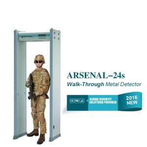 Exhibition hall Security Inspection door metal detector portable with Counter