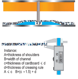 Imported Finger Tape Graphic 2021 Creasing Matrix Scoring and Cutting Machine 1.3kg/Box