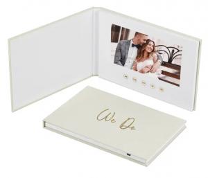 China Digital photo album with video player we do wedding video book video album book on sale
