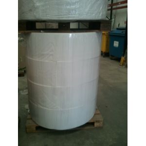 Biodegradable Unbleached Natural White jumbo roll tissue paper 18 g / ㎡