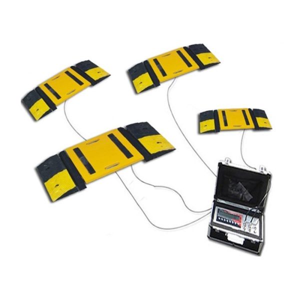 Trucks / Cars Portable Weighbridge Pads Pass Scale Speed ≤5km/h Integrated