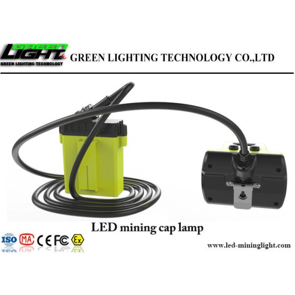 High Brightness Coal Miner Hard Hat Light OLED Screen For Battery Capacity