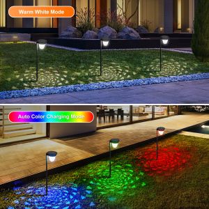 Decoration Constant / RGB Solar Garden LED Lights IP65 Waterproof
