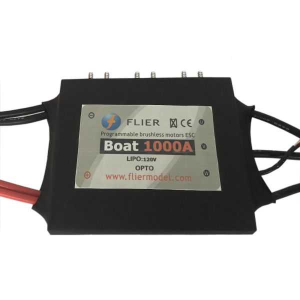 Quality HV 120V 1000A Esc Brushless Speed Controller Big RC Boat Surfboard For 20280 Brushless Motor wholesale
