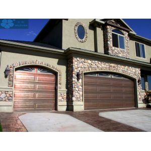 435mm PU Foam Insulated Remote Control Sectional Overhead Garage Door